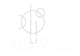 atelier objectora logo in white